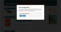 Desktop Screenshot of hivvirology.com