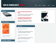 Tablet Screenshot of hivvirology.com
